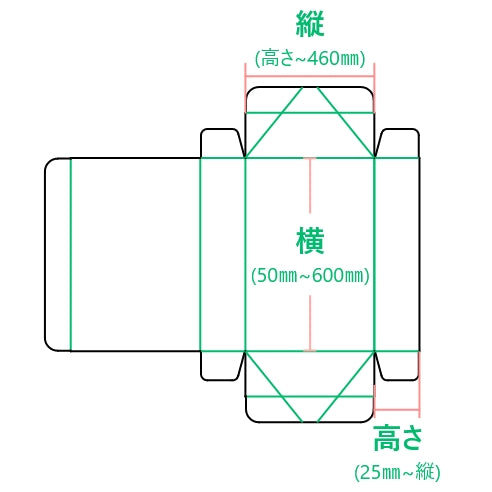 フタ付き四隅貼り箱(4コーナー)